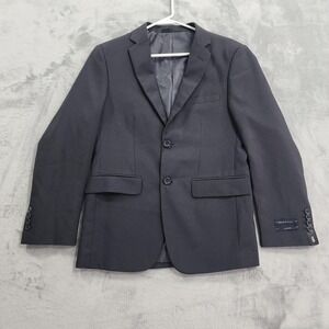 NEW Braveman Suit Jacket Mens 34S Charcoal Gray Classic 2 Button Blazer Wedding